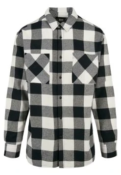 URBAN CLASSICS Chemise - Black White