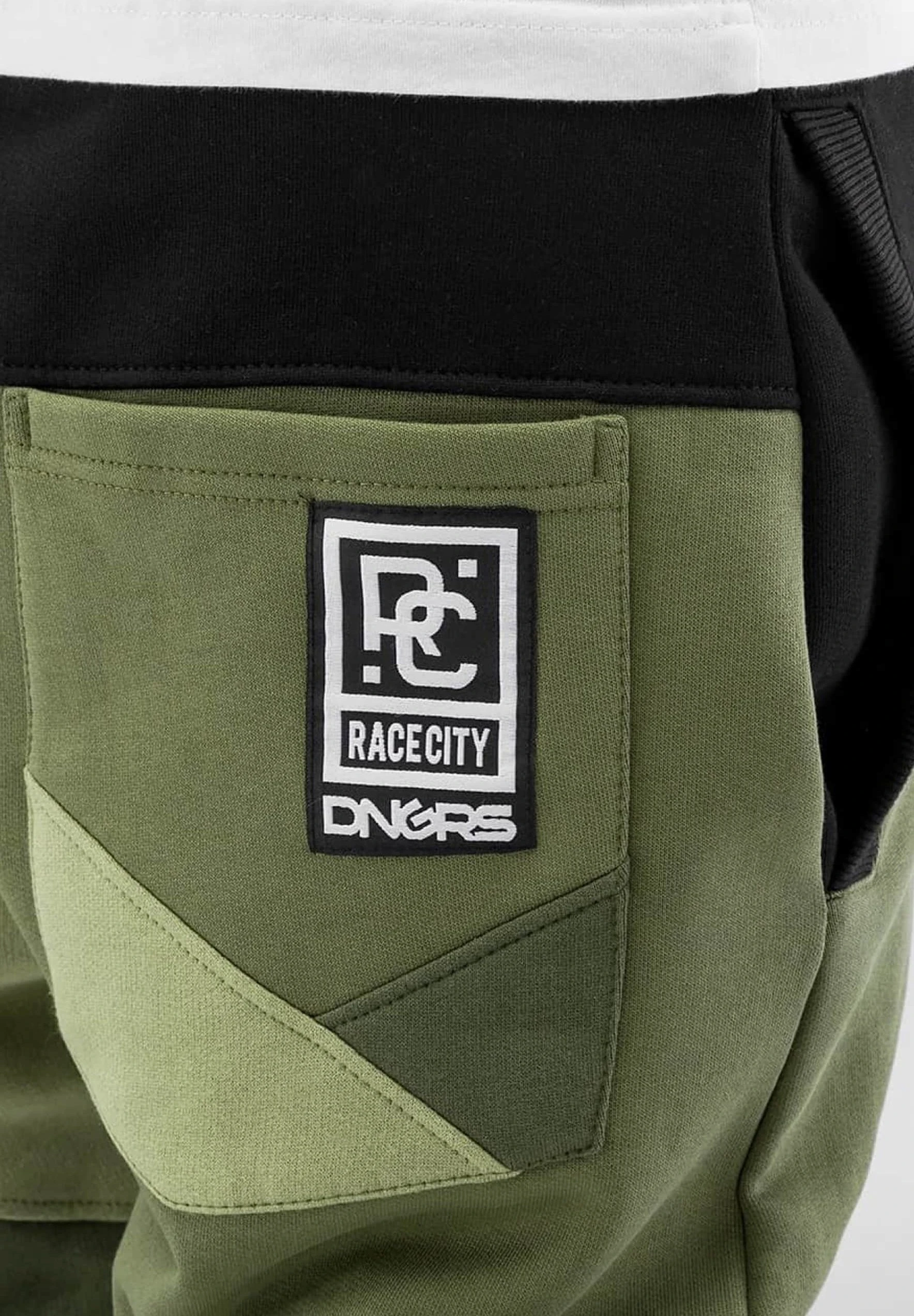 URBAN CLASSICS Dngrs Locotay - Pantalon De SurvĂȘtement - Olive Black â Image 5